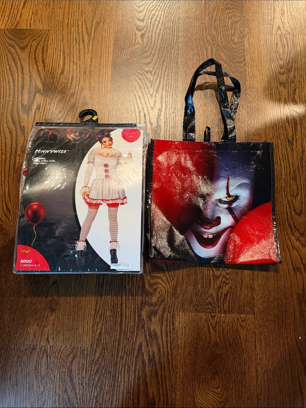 Pennywise Inspired women’s Costume - Red/White